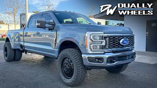 ReadyLift 2.5" on 37s & 20" Arena A115 Tactic // Travis's 2023 Ford F350 Dually