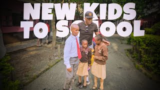Took my new kids to school 😍