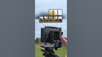 L-mount to 4x5 Film Camera Stitching Adapter #photography #landscapephotography