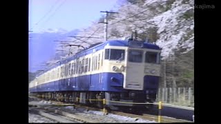 中央東線　長坂～日野春　115系183系走行シーン