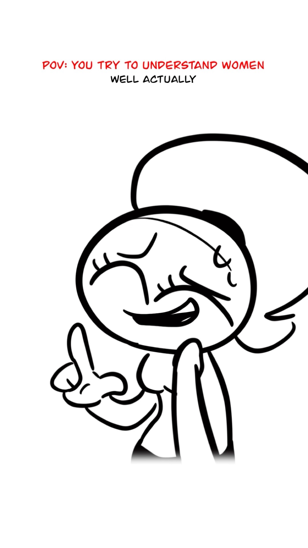 Women Are Hard To Read ? (Animation Meme) #shorts