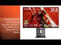 KOORUI 32" 4K OLED Gaming Monitor S3241XO: The 240Hz Truth About Perfect Blacks