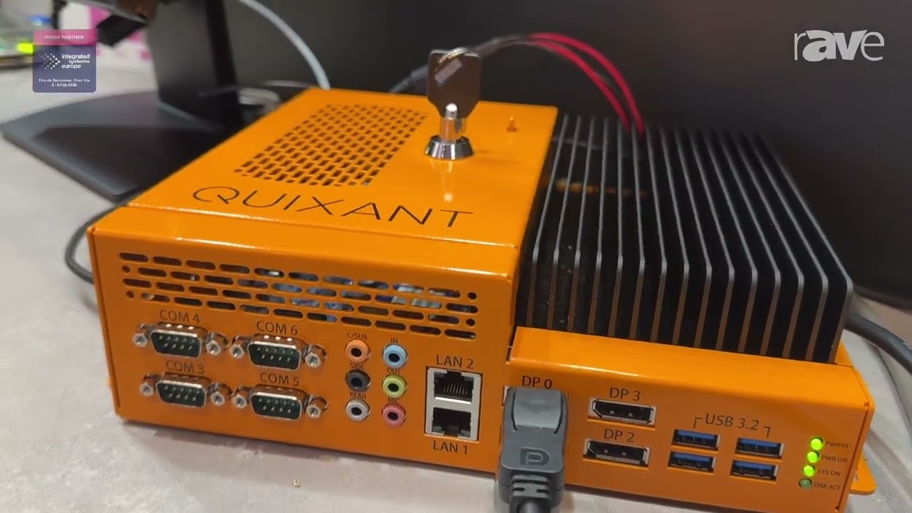 ISE 2026: AMD Exhibits Quixant iQon3 and Densitron Haptic Technology