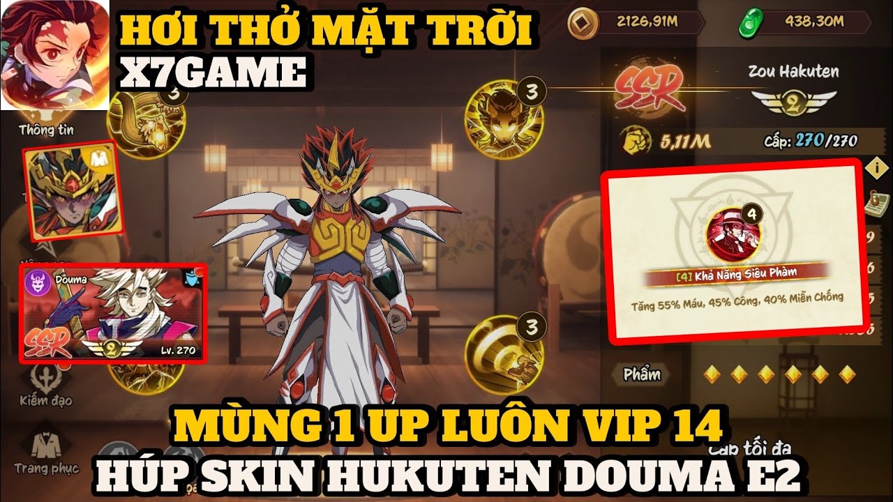 Hơi Thở Mặt Trời X7Game #20 - MÙNG 1 TẾT UP LUÔN VIP 14 LÊN QUỶ HỌA ẤN THỨ 4 CHO MUZAN SIÊU BÁ ĐẠO
