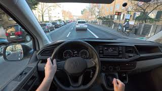2022 VW T6.1 Transporter (2.0 TDI | 90 hp) - POV Walkaround & Drive