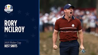 Celebrity Rory McIlroy's Extended Best Shots | 2025 Ryder Cup Profile