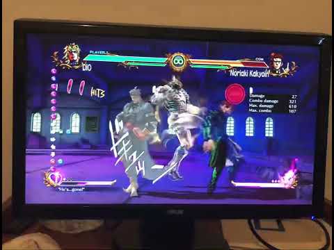 Jojos Bizarre Adventure All Star All Star Battle : Beautiful Dio Combo