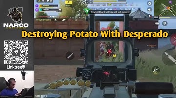CoD Narco Destroying Potatoes With Desperado | CoD Narco First Time Trying Desperado Class | CODM