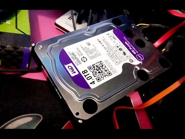 4 Terabyte Western Digital Surveillance Hard Disk Drive