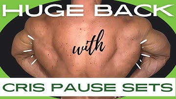 Ultimate Back Growth (How to do Cris Pause Sets on a Machine Row)