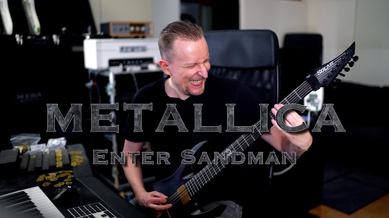 Wintersun Jari Plays Metallica Enter Sandman In Extreme Low Tuning