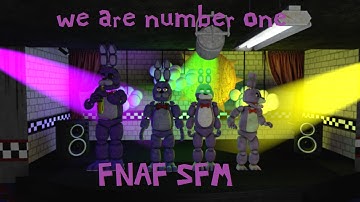 SFM FNAF we are number one But it has all of the bonnie models