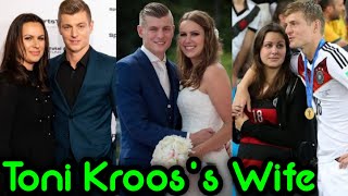Toni Kroos & his wife Jessica Kroos