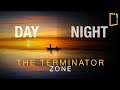 The line between day and night the terminator zone