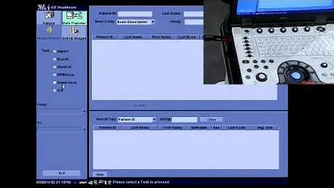 NextGen LOGIQ e: Export and Import Images