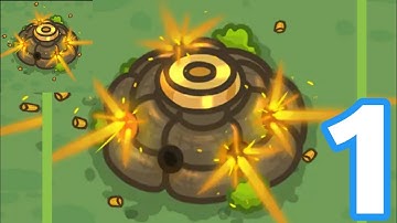 Idle Fortress Tower Defense:  Gameplay Walkthrough part 1 - Intro & Tutorial (iSO, Android)