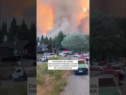 Video Incendio in Patagonia
