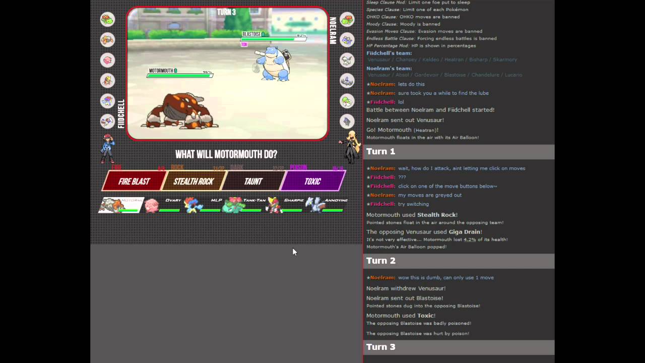 Let's Play [POKEMON SHOWDOWN] Part 1: The Road to Getting Gud