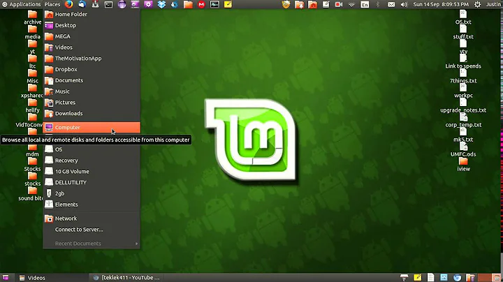 Safely remove external usb devices on Linux Mint 17 and Ubuntu 14.04