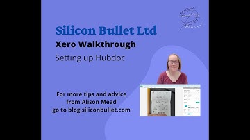 Xero Walkthrough - Setting up Hubdoc