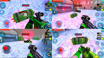 Bomb Defuse Mode | Snow Storm | FPS Robot Shooting Games Android Gameplay | Level 1 - 3 | Gameplay