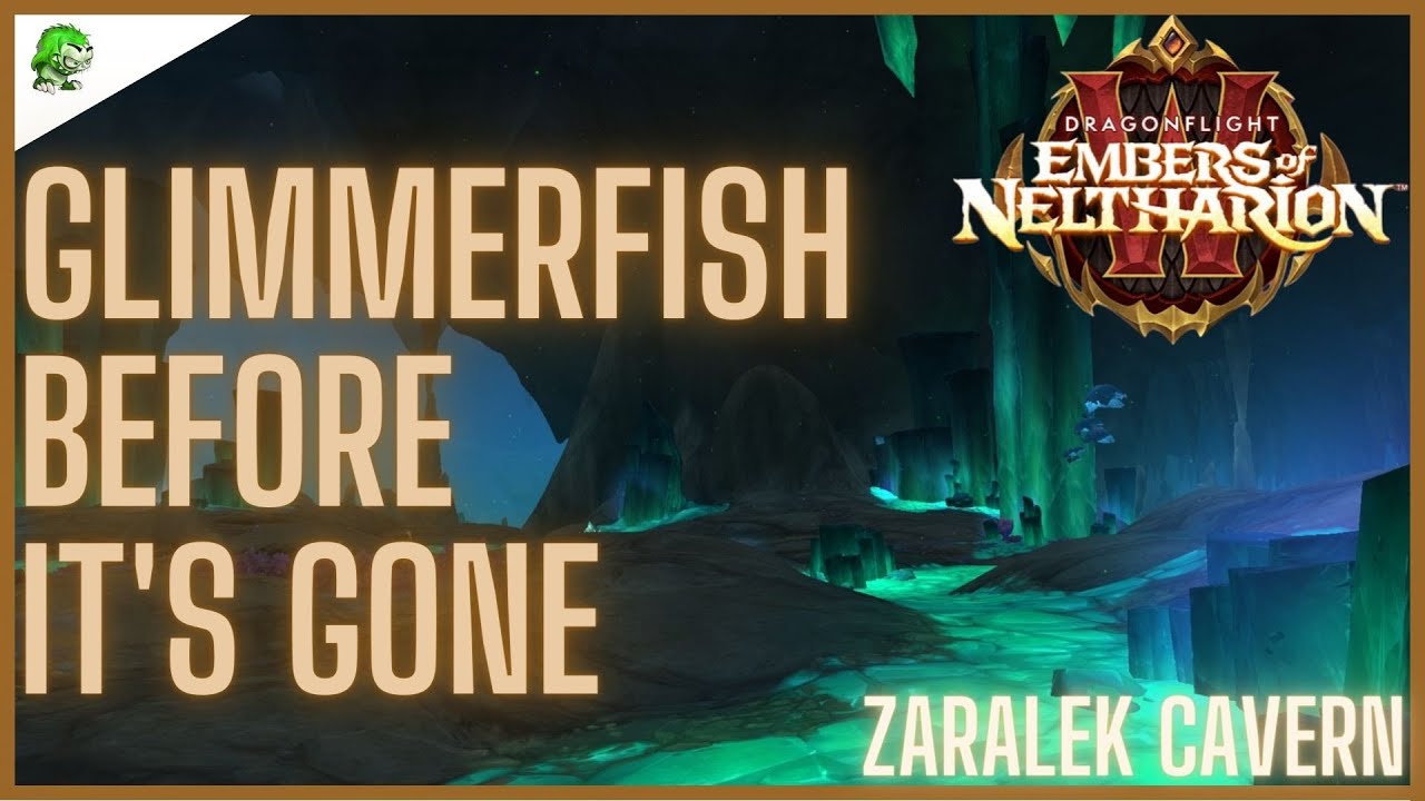 WoW Dragonflight Glimmerfish Before It's Gone