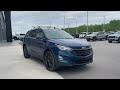 Blue 2021 Chevrolet Equinox LT Calgary AB Wolfe Auto Group | Stock Number: B9190A