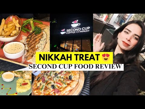 Nikkah Treat || ๐๐ค๐ป Second Cup Coffee Company Review || SaMreen HasHmi ...