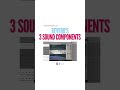 🔔 Reverb’s 3 Sound Components 🔔 #shorts