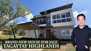 BRAND-NEW HOUSE AND LOT FOR SALE TAGAYTAY HIGHLANDS| HOUSE TOUR B89