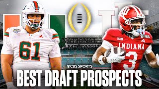 Best NFL Draft prospects from the Miami vs Indiana National Championship 🏆