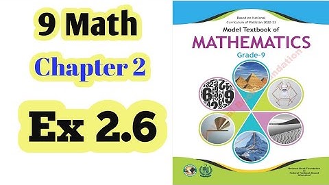 Class 9 math chapter 2 Exercise 2.6 | Logarithms | National book foundation | NBF | ilmi darasgah