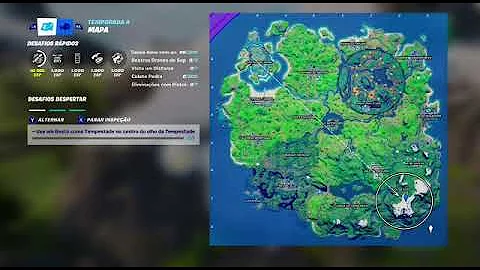Como fazer o último desafio da Tempestade no fortnite?