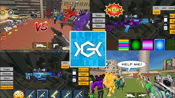 Nextbots in playground updated new weapon customization huggy wuggy zoochosis 😱 chasing nextbots 🔥