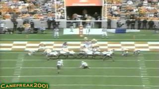 2002 Miami Hurricanes vs Tennessee Highlights