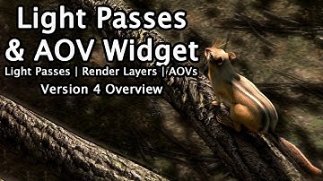 Render Light Passes & AOVs in Unreal Engine - Light Passes & AOV Widget 2025 Overview