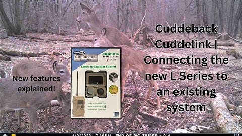 Cuddeback Cuddelink The New L Series | Connecting to an existing system | New features explained