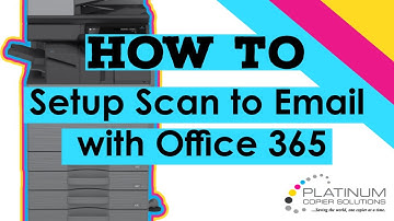 How to Setup Scanning to Email with Office 365 on Sharp Copier