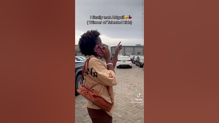 Afronitaaa finally meets Abigail ( Talented Kids Season 14 Winner) 🌟🥹