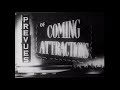Prevues of coming attractions slate 1930s