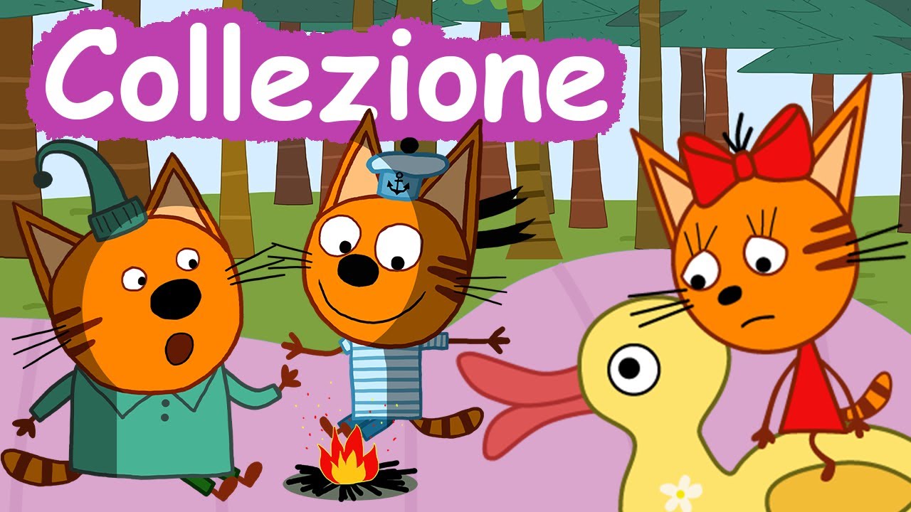 Dolci Gattini, Collezione di cartoni animati per bambini 🤩