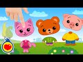 Wrong heads  learn names  nursery rhymes  kids songs  plim plim