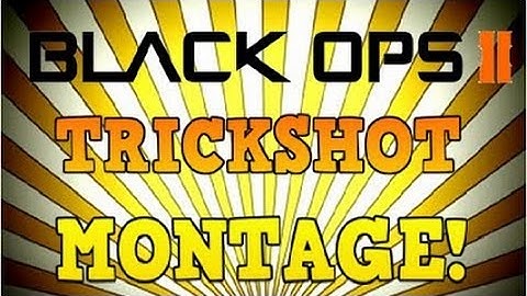 Random Black ops 2 Trickshot Montage