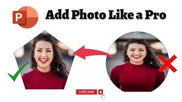 Put Picture inside Shape in PowerPoint the right way in Urdu