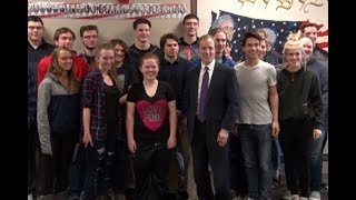 MN Secretary of State Visits Bemidji High School