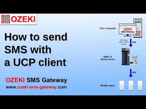 Send sms with UCP client using Ozeki SMS Gateway - The Best SMS Gateway Software