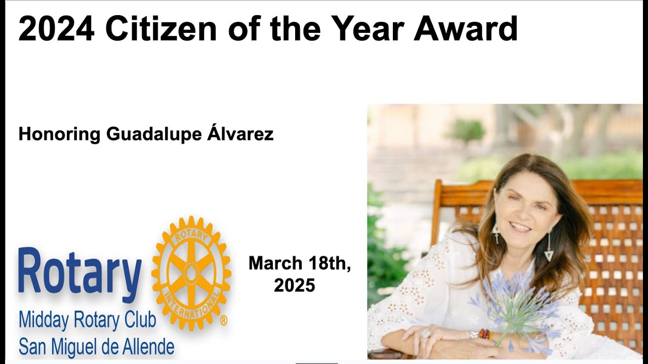 Our 2024 Citizen of the Year Award - YouTube