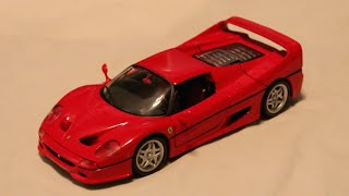 As requested here is a review on the 1:18 scale maisto ferrari f50.
fantastic model that goes good with your collection. to buy off
amazon, click h...