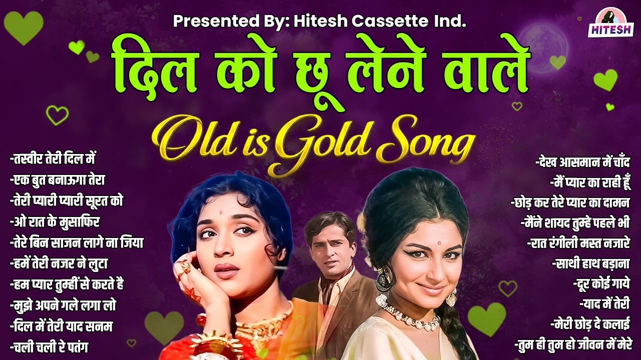दिल को छू लेने वाले | Old is Gold Songs | तस्वीर तेरी दिल में | एक बुत बनाऊगा तेरा | Hindi Ganne