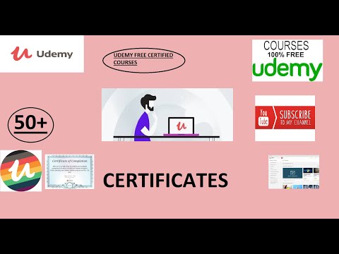 UDEMY 50+ FREE COURSES FREE CERTIFICATES| ANYONE CAN GRAB| TRICK TO GET CERTIFICATE WITHIN A MINUTE
